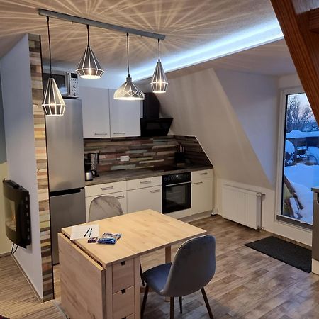 Gemuetliche Dachwohnung Mit Kleiner Oder Grosser Dachterrasse Nebeneinander Wolmirstedt Exteriör bild