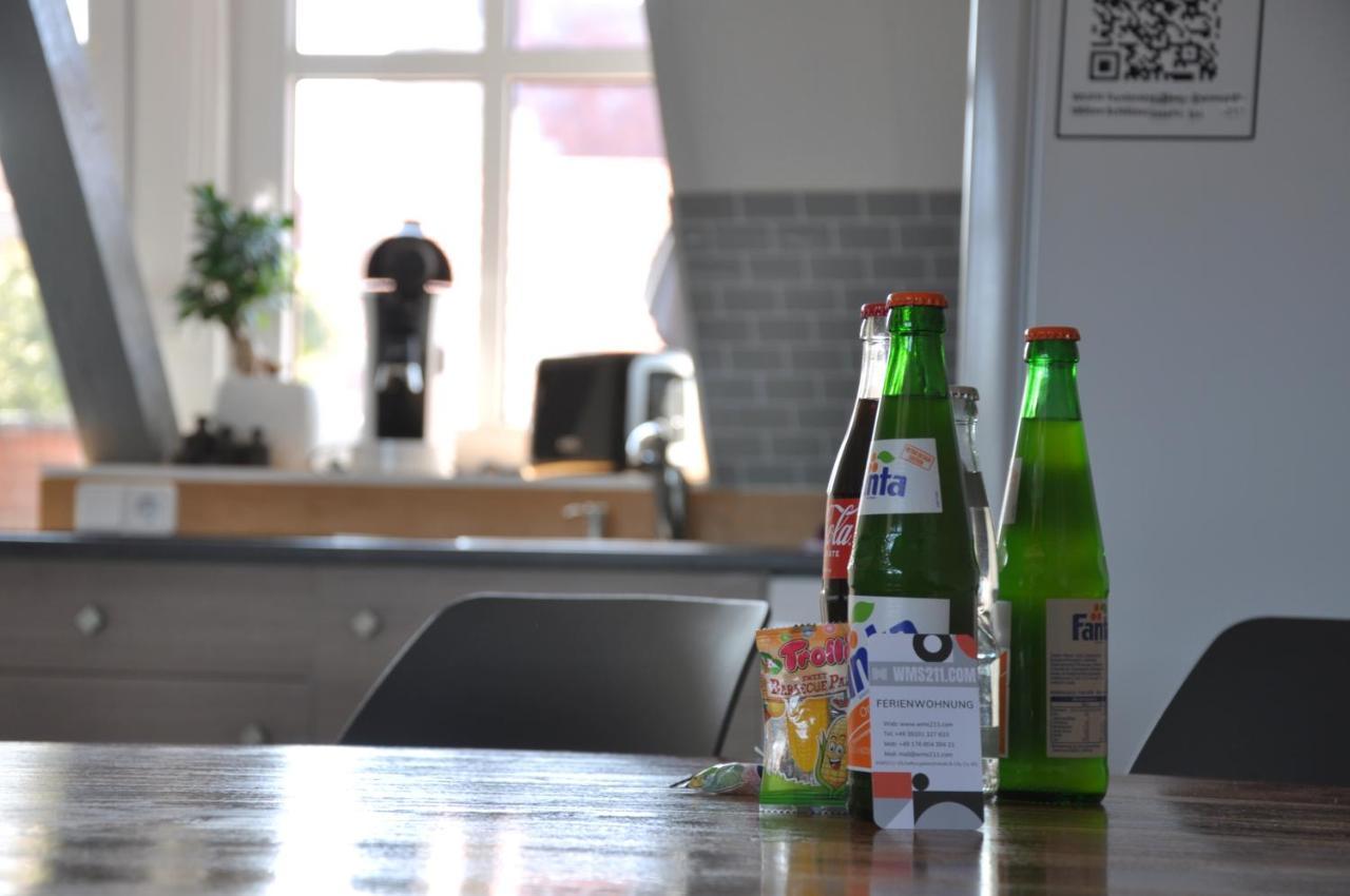 Gemuetliche Dachwohnung Mit Kleiner Oder Grosser Dachterrasse Nebeneinander Wolmirstedt Exteriör bild